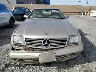 2000 Mercedes-Benz SL-Class with VIN WDBFA68F2YF193293, listed as a Copart auction lot 43189065 with 164,768 mi miles and Clean Title. Bid and sale history available at carsss.com. Image 5.