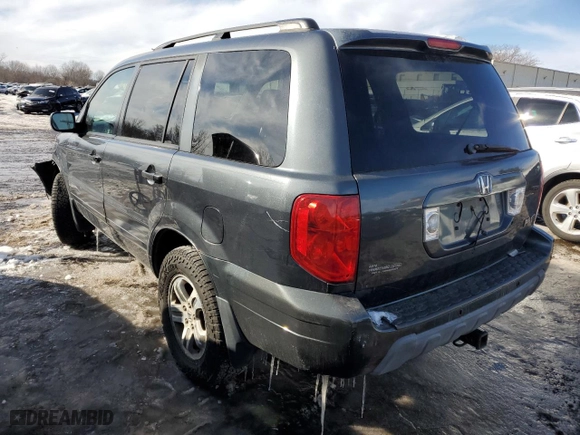 2003 Honda Pilot EX with VIN 2HKYF18693H578069, listed as a Copart auction lot 45773285 with 245,662 mi miles and Salvage Title. Bid and sale history available at carsss.com. Image 2.