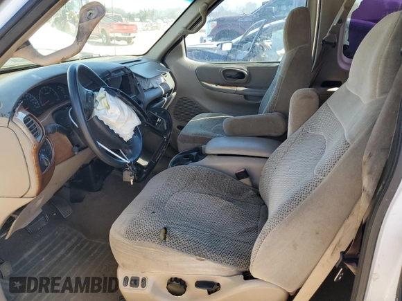 2000 Ford F-150 XL with VIN 2FTRX07L5YCA30151, listed as a Copart auction lot 46751455 with Not provided miles and Salvage title. Bid and sale history available at DreamBid. Image 7.