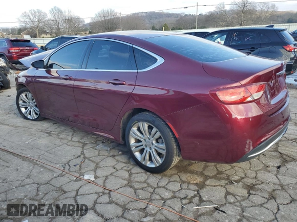 2015 Chrysler 200 Limited with VIN 1C3CCCAB8FN709801, listed as a Copart auction lot 85870984 with 147,889 mi miles and Salvage Title. Bid and sale history available at DreamBid. Image 2.