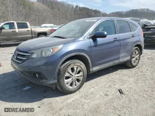 2014 Honda CR-V EX with VIN 2HKRM3H52EH518411, listed as a Copart auction lot 49038265 with 143,637 mi miles and Salvage Title. Bid and sale history available at carsss.com. Image 1.