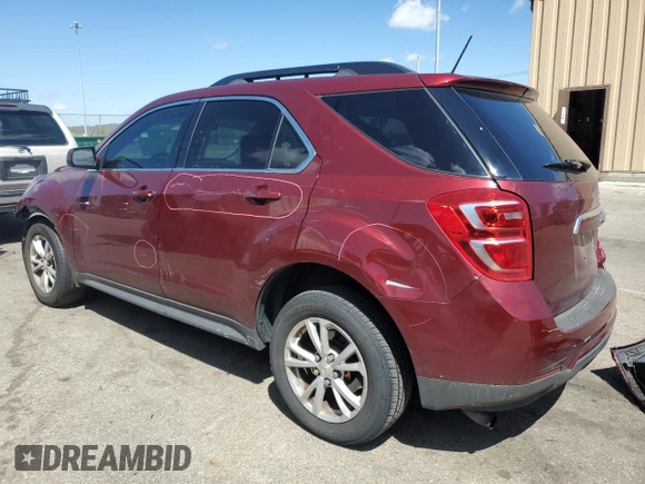 2016 Chevrolet Equinox LT with VIN 2GNALCEK7G1177173, listed as a Copart auction lot 53315355 with 172,386 mi miles and Salvage Title. Bid and sale history available at carsss.com. Image 2.