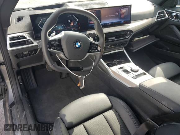 2025 BMW 4 Series 430i with VIN WBA33DB05SCT21944, listed as a Copart auction lot 44054525 with 7,473 mi miles and Clean Title. Bid and sale history available at carsss.com. Image 8.