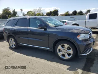 2014 Dodge Durango Limited with VIN 1C4RDHDG1EC445855, listed as a Copart auction lot 50934465 with 181,314 mi miles and Salvage title. Bid and sale history available at DreamBid. Image 4.