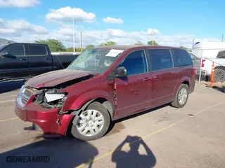 2018 Dodge Grand Caravan SE Plus with VIN 2C4RDGBG6JR137482, listed as a IAAI auction lot 41176029 with 47,651 mi miles. Bid and sale history available at carsss.com. Image 18.