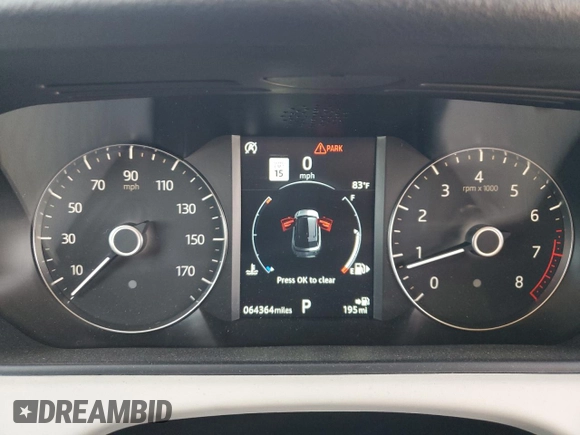 2019 Land Rover Range Rover Velar S with VIN SALYB2EX9KA797109, listed as a Copart auction lot 61127083 with 64,364 mi miles. Bid and sale history available at carsss.com. Image 9.