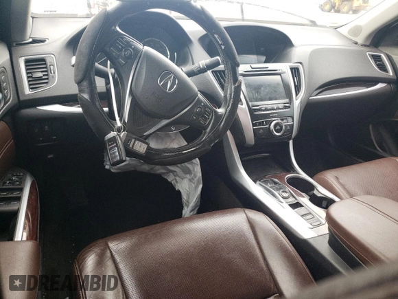 2017 Acura TLX V6 w/Technology Pkg with VIN 19UUB3F53HA003403, listed as a Copart auction lot 71724874 with 96,437 mi miles and Salvage Title. Bid and sale history available at carsss.com. Image 8.