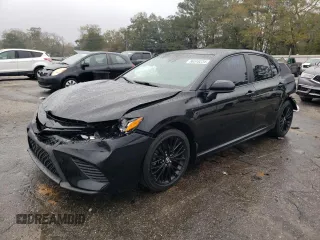 2019 Toyota Camry LE with VIN 4T1B11HK6KU283108, listed as a Copart auction lot 86518234 with 64,996 mi miles and Salvage Title. Bid and sale history available at carsss.com. Image 1.