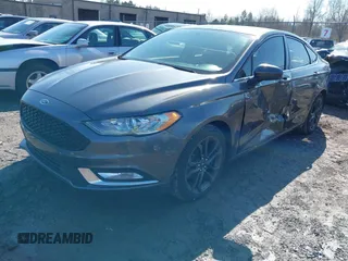 2018 Ford Fusion SE with VIN 3FA6P0HD6JR238133, listed as a IAAI auction lot 41765828 with 233,771 mi miles. Bid and sale history available at carsss.com. Image 2.