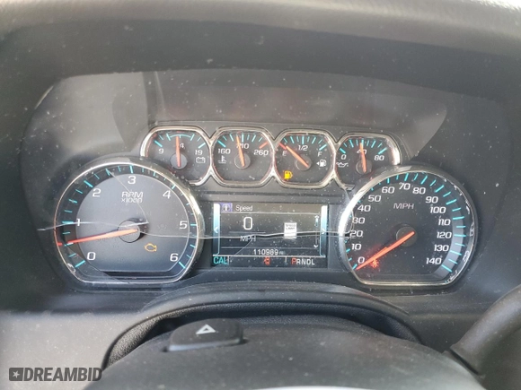 2018 Chevrolet Tahoe Premier with VIN 1GNSCCKC7JR196242, listed as a Copart auction lot 50561913 with 110,989 mi miles and Clean Title. Bid and sale history available at carsss.com. Image 9.