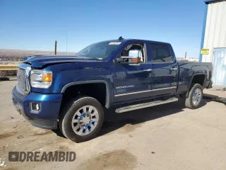 2015 GMC Sierra 2500HD available WiFi Denali with VIN 1GT120E86FF641950, listed as a Copart auction lot 42442845 with 151,113 mi miles and Salvage Title. Bid and sale history available at carsss.com. Image 1.