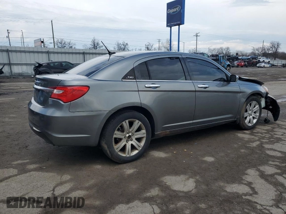 2012 Chrysler 200 Limited with VIN 1C3CCBCB5CN303798, listed as a Copart auction lot 50975835 with 183,441 mi miles and Salvage Title. Bid and sale history available at carsss.com. Image 3.