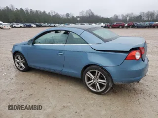 2007 Volkswagen Eos 2.0T with VIN WVWFA71F97V020442, listed as a Copart auction lot 85250704 with 119,618 mi miles and Salvage Title. Bid and sale history available at DreamBid. Image 2.
