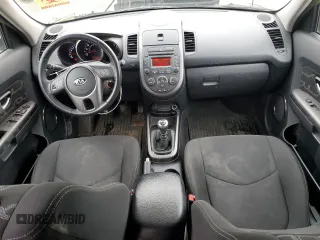 2012 Kia Soul + with VIN KNDJT2A63C7469119, listed as a Copart auction lot 54405585 with 153,432 mi miles and Salvage Title. Bid and sale history available at DreamBid. Image 8.