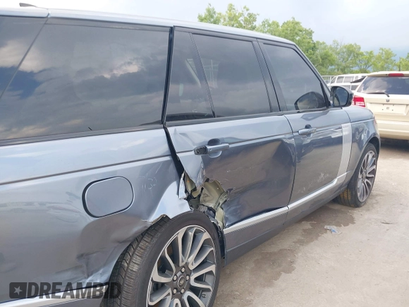 2019 Land Rover Range Rover HSE with VIN SALGS2SV5KA561216, listed as a IAAI auction lot 42567954 with 75,507 mi miles and . Bid and sale history available at DreamBid. Image 6.