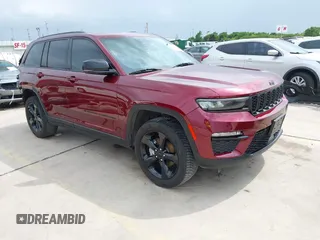 2023 Jeep Grand Cherokee Limited with VIN 1C4RJGBG9P8722294, listed as a IAAI auction lot 42040831 with 84,767 mi miles and . Bid and sale history available at DreamBid. Image 1.