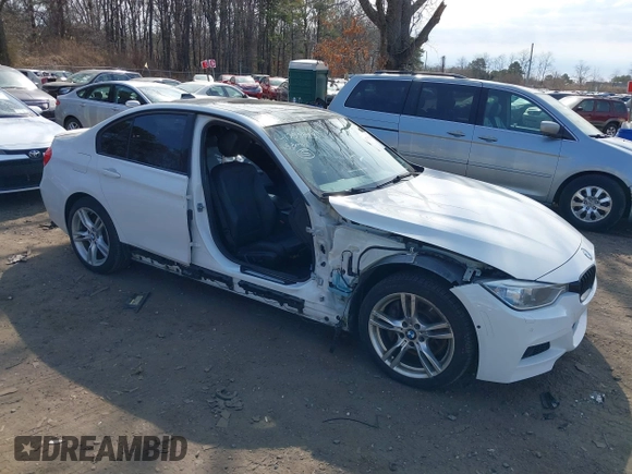2015 BMW 3 Series 335i xDrive with VIN WBA3B9G56FNR94353, listed as a IAAI auction lot 41759393 with 121,136 mi miles and . Bid and sale history available at carsss.com. Image 6.