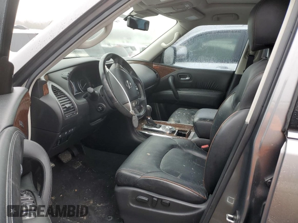 2019 Nissan Armada Platinum with VIN JN8AY2NF9K9351708, listed as a Copart auction lot 77241883 with 42,308 mi miles. Bid and sale history available at carsss.com. Image 7.