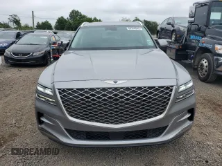 2024 Genesis GV80 with VIN KMUHBDSB0RU210037, listed as a Copart auction lot 62260945 with 26,985 mi miles and Clean title. Bid and sale history available at DreamBid. Image 5.