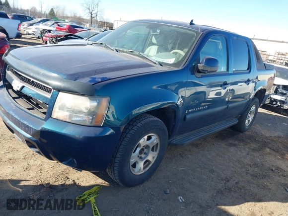 2007 Chevrolet Avalanche LTZ with VIN 3GNFK12377G146233, listed as a IAAI auction lot 41198383 with 242,300 mi miles and . Bid and sale history available at DreamBid. Image 2.