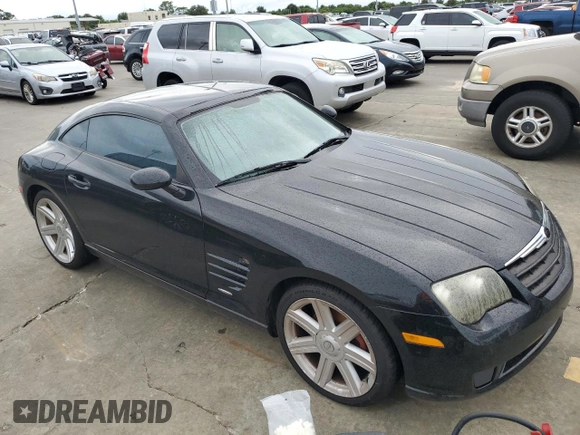 2005 Chrysler Crossfire z VIN 1C3AN59L95X032917, wystawiony jako Copart lot #75003614 z przebiegiem Nie podano mil oraz Szkody całkowita. Historia ofert i sprzedaży dostępna na DreamBid. Obrazek 4.