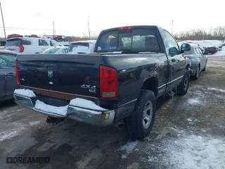 2005 Dodge Ram 1500 SLT with VIN 1D7HU16N55J557476, listed as a IAAI auction lot 41608924 with 81,752 mi miles. Bid and sale history available at carsss.com. Image 4.
