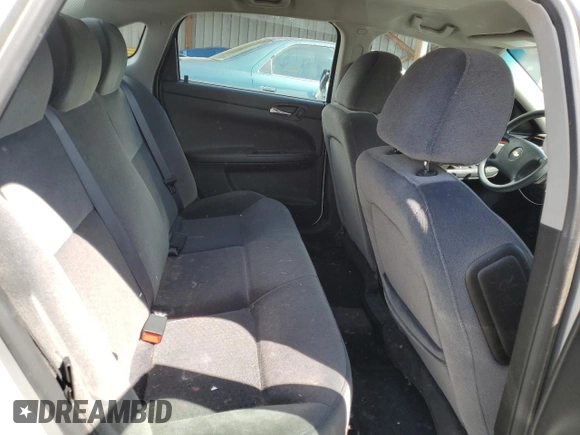 2011 Chevrolet Impala LS Fleet with VIN 2G1WF5EK2B1272419, listed as a Copart auction lot 53912305 with 83,841 mi miles and Salvage Title. Bid and sale history available at DreamBid. Image 10.