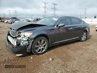 2008 Lexus LS 460 с VIN JTHBL46FX85054681, выставлен на аукционе Copart как лот 61207375 с пробегом 174 753 миль миль и Списание • Salvage title. История ставок и продаж доступна на DreamBid. Изображение 1.