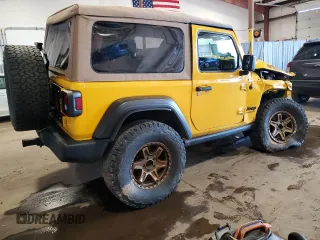 2020 Jeep Wrangler Sport S с VIN 1C4GJXAG2LW215350, выставлен на аукционе Copart как лот 51600615 с пробегом 85 082 миль миль и Списание • Salvage title. История ставок и продаж доступна на DreamBid. Изображение 3.