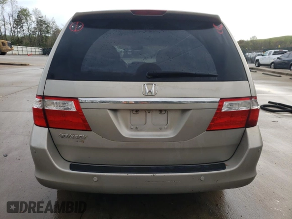 2006 Honda Odyssey TOURING with VIN 5FNRL38876B044310, listed as a Copart auction lot 51463305 with 164,966 mi miles and Clean Title. Bid and sale history available at carsss.com. Image 6.