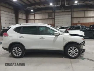 2016 Nissan Rogue SV with VIN KNMAT2MV6GP654743, listed as a IAAI auction lot 41836418 with 171,889 mi miles and . Bid and sale history available at DreamBid. Image 14.