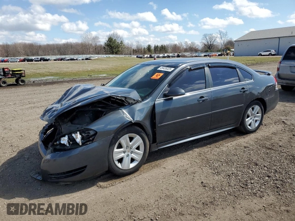 2011 Chevrolet Impala LS Retail with VIN 2G1WA5EK3B1106375, listed as a Copart auction lot 49435325 with 223,598 mi miles and Salvage Title. Bid and sale history available at DreamBid. Image 1.