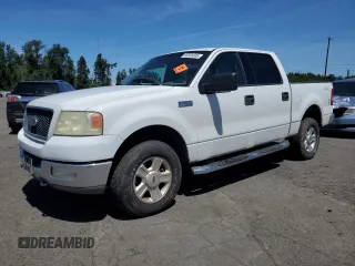 2004 Ford F-150 XLT with VIN 1FTRW14W44KB80961, listed as a Copart auction lot 58546585 with 843,055 mi miles and Salvage title. Bid and sale history available at DreamBid. Image 1.