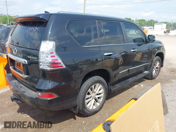 2017 Lexus GX with VIN JTJBM7FX9H5152140, listed as a IAAI auction lot 42122333 with 137,415 mi miles. Bid and sale history available at carsss.com. Image 4.