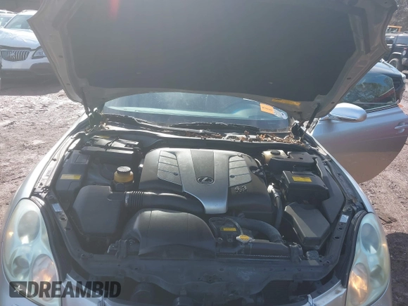 2005 Lexus SC 430 z VIN JTHFN48Y350061488, wystawiony jako IAAI lot #41437562 z przebiegiem 146 442 mil mil oraz . Historia ofert i sprzedaży dostępna na DreamBid. Obrazek 10.