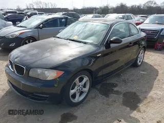 2009 BMW 1 Series 128i with VIN WBAUP73559VF07103, listed as a IAAI auction lot 41777559 with 125,316 mi miles and . Bid and sale history available at carsss.com. Image 2.