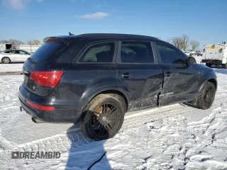 2015 Audi Q7 Prestige with VIN WA1WMAFE0FD007162, listed as a Copart auction lot 86391014 with Not provided miles and Salvage title. Bid and sale history available at DreamBid. Image 3.