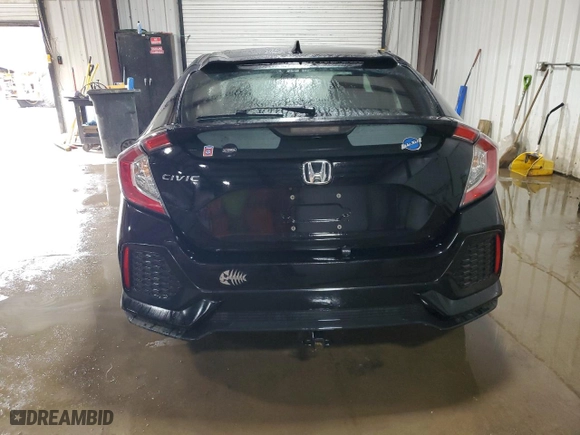 2019 Honda Civic Hatchback EX with VIN SHHFK7H68KU422364, listed as a Copart auction lot 46881855 with 74,116 mi miles and Salvage Title. Bid and sale history available at carsss.com. Image 6.