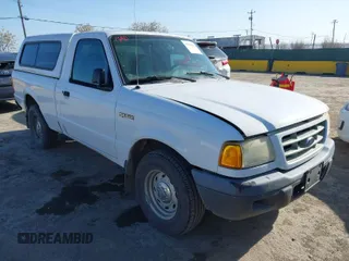 2003 Ford Ranger XL with VIN 1FTYR10U73PA25023, listed as a IAAI auction lot 41928036 with 249,020 mi miles. Bid and sale history available at carsss.com. Image 1.