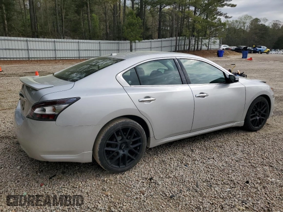 2014 Nissan Maxima S with VIN 1N4AA5AP6EC493480, listed as a Copart auction lot 51543135 with 177,170 mi miles and Salvage title. Bid and sale history available at DreamBid. Image 3.