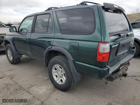 1999 Toyota 4Runner SR5 with VIN JT3HN86R9X0250487, listed as a Copart auction lot 49077965 with 221,954 mi miles and Salvage Title. Bid and sale history available at carsss.com. Image 2.