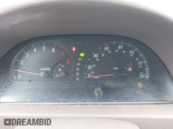 2002 Toyota Camry LE z VIN 4T1BE32K52U086150, wystawiony jako IAAI lot #42126685 z przebiegiem 175 212 mil mil oraz . Historia ofert i sprzedaży dostępna na DreamBid. Obrazek 7.