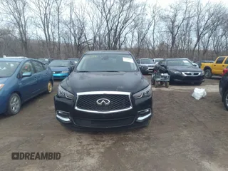 2019 Infiniti QX60 LUXE with VIN 5N1DL0MN0KC549550, listed as a IAAI auction lot 41622372 with 67,263 mi miles. Bid and sale history available at carsss.com. Image 12.
