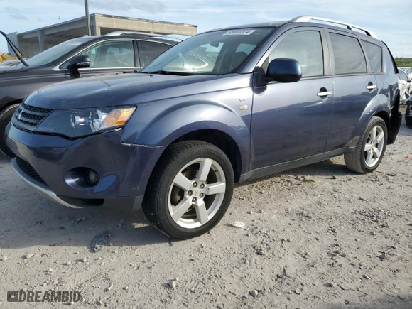 2008 Mitsubishi Outlander XLS with VIN JA4MS41X58Z008949, listed as a Copart auction lot 86663524 with 138,669 mi miles and Salvage Title. Bid and sale history available at carsss.com. Image 1.