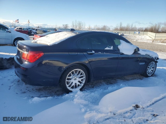 2012 BMW 7 Series 750i xDrive with VIN WBAKC6C57CDX99652, listed as a Copart auction lot 83022784 with 112,841 mi miles and Clean Title. Bid and sale history available at carsss.com. Image 3.