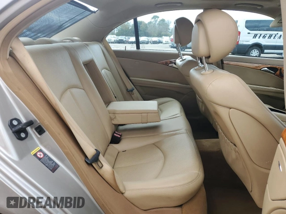2008 Mercedes-Benz E-Class Luxury 3.5L with VIN WDBUF56X08B211926, listed as a Copart auction lot 48606305 with 94,374 mi miles and Salvage Title. Bid and sale history available at carsss.com. Image 10.