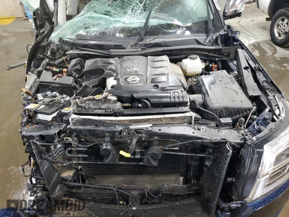 2021 Nissan Armada Platinum with VIN JN8AY2DBXM9791731, listed as a Copart auction lot 51018365 with Not provided miles and Non repairable. Bid and sale history available at DreamBid. Image 11.