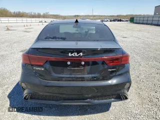 2024 Kia Forte GT-Line with VIN 3KPF54AD0RE742942, listed as a Copart auction lot 50396435 with 12,853 mi miles and Salvage Title. Bid and sale history available at carsss.com. Image 6.