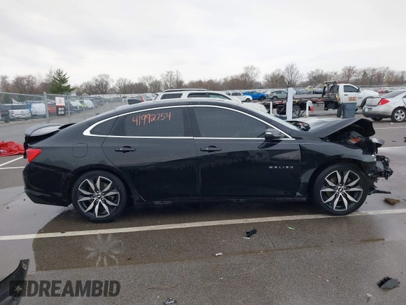 2018 Chevrolet Malibu LT with VIN 1G1ZD5ST7JF194369, listed as a IAAI auction lot 41992754 with 95,019 mi miles and . Bid and sale history available at DreamBid. Image 14.