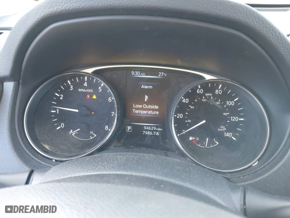 2016 Nissan Rogue S with VIN KNMAT2MV4GP690124, listed as a IAAI auction lot 41469641 with 94,629 mi miles. Bid and sale history available at carsss.com. Image 7.